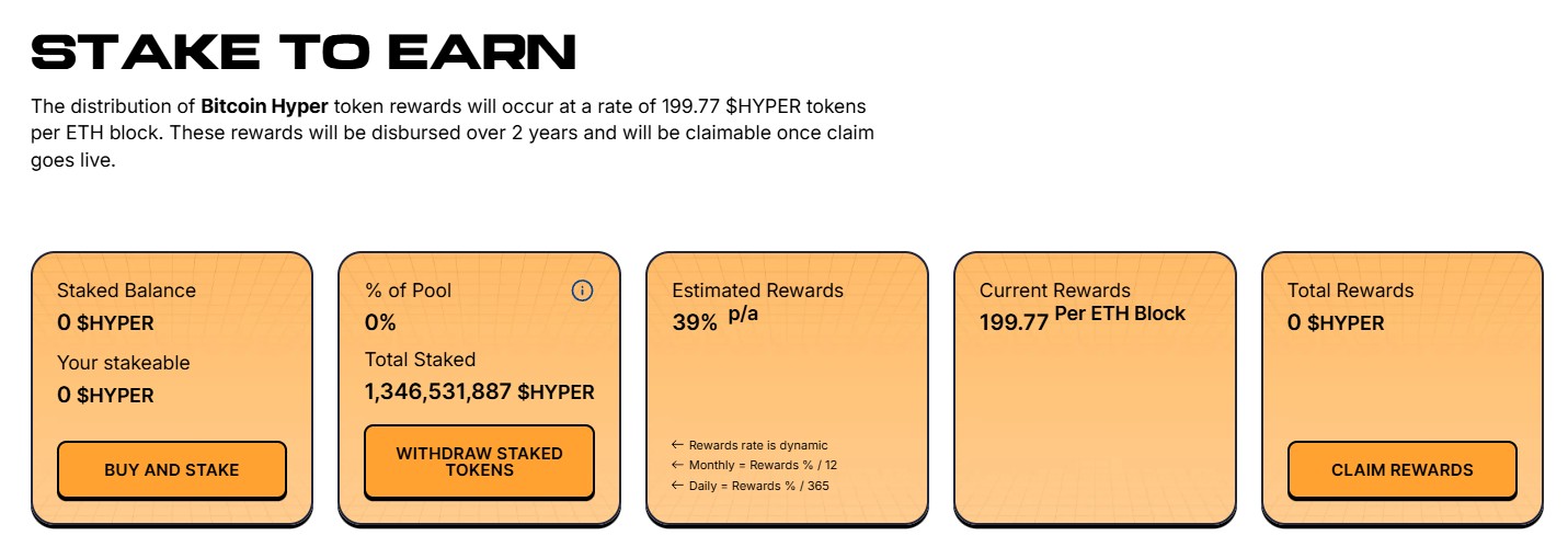 bitcoin hyper staking