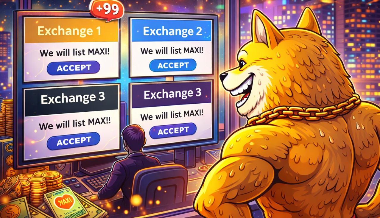 Maxi Doge Exchanges