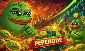 PEPENODE and PEPE price action