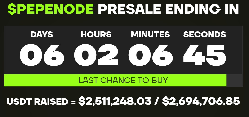PEPENODE next crypto to explode
