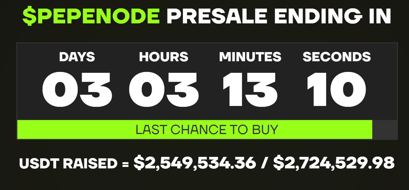 PEPENODE presale