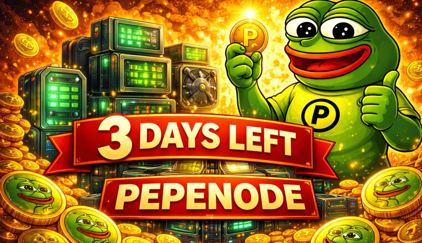 PEPENODE Enters Ultimate 3 Days of Viral Presale: Why Analysts Assume This Is the Subsequent Crypto to Explode PEPENODE Enters Ultimate 3 Days of Viral Presale: Why Analysts Assume This Is the Subsequent Crypto to Explode