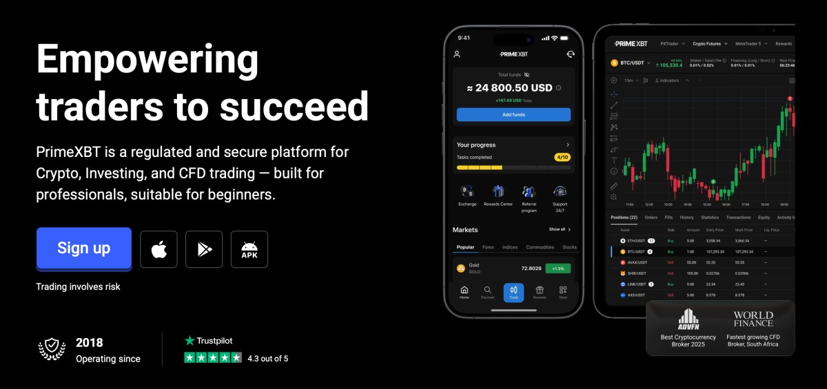 PrimeXBT Expands Spot Buying and selling With 25 New Belongings and Solana Assist PrimeXBT Expands Spot Buying and selling With 25 New Belongings and Solana Assist