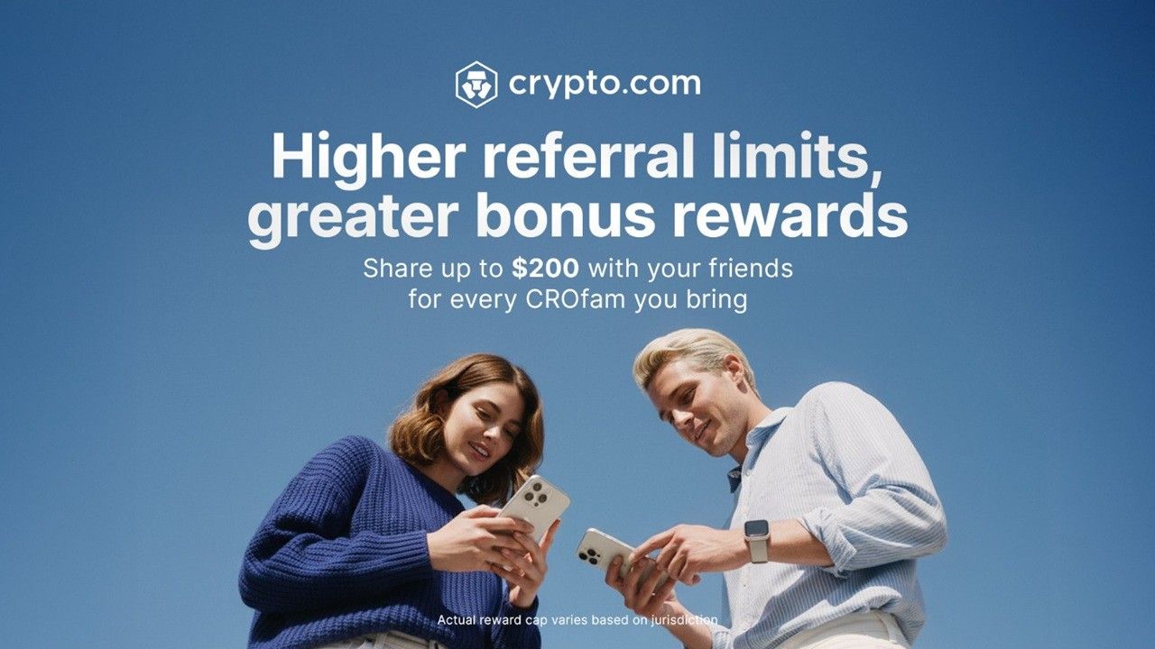 Crypto.com Debuts Revamped Referral Program With Smarter Monitoring and Elevated Rewards Crypto.com Debuts Revamped Referral Program With Smarter Monitoring and Elevated Rewards