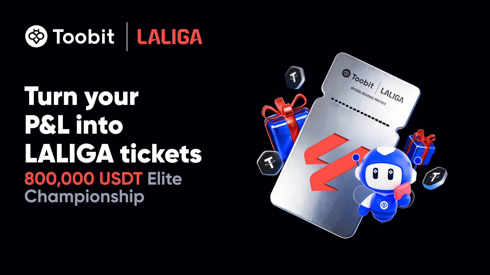 Toobit groups up with LALIGA for $800,000 Elite Championship Toobit groups up with LALIGA for $800,000 Elite Championship