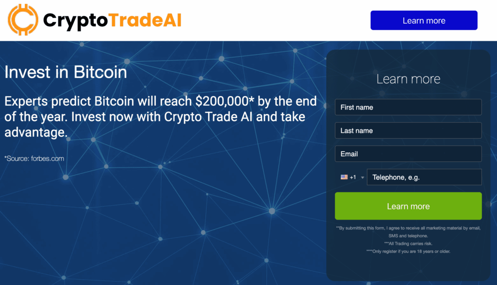 CryptoTrade AI review