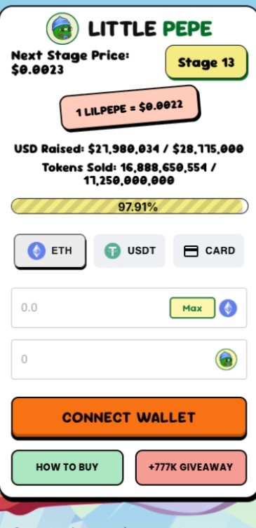 Little Pepe best crypto presale