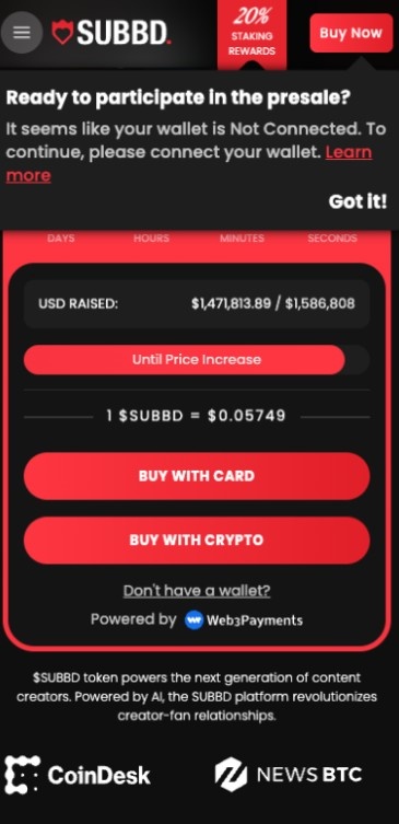 subbd best crypto presale