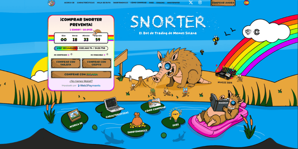 El trading bot de memecoins Snorter cerrará su preventa pronto.