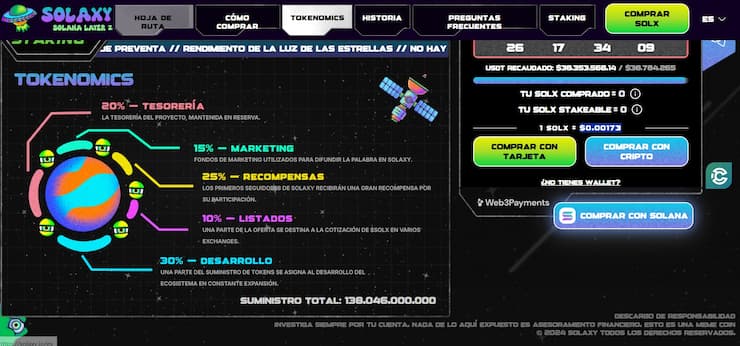 Invertir en criptomonedas con poco dinero solaxy