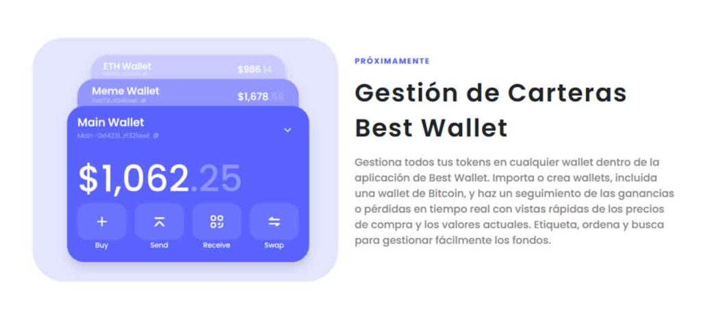 Best Wallet - cartera sin custodia multi cadena