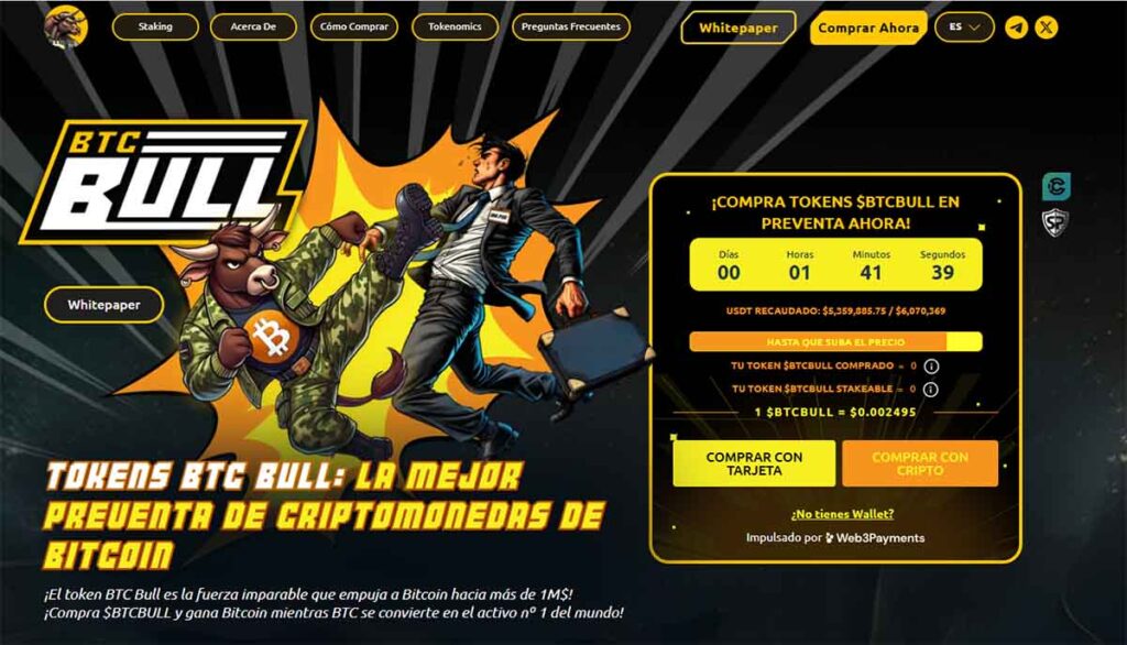 Mejor criptomoneda para comprar ahora - BTC BULL