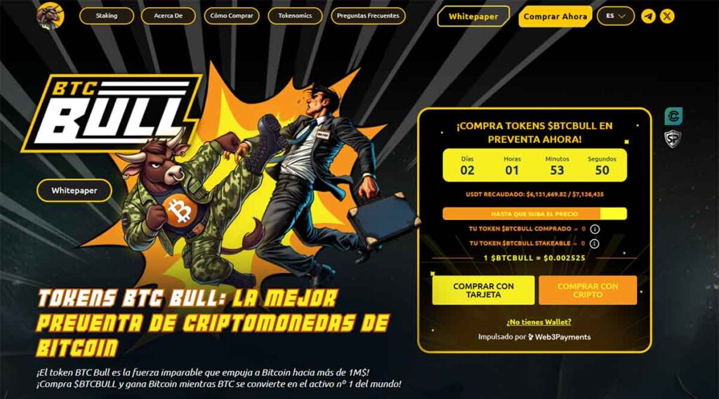 BTC BULL - mejor criptomoneda para comprar ahora