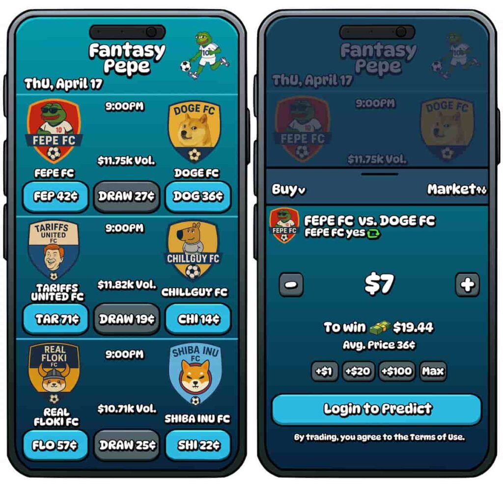 app mvp fantasy pepe