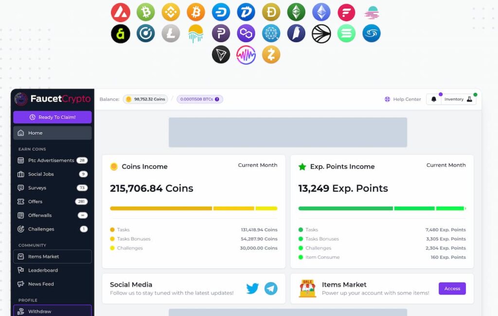 faucet crypto