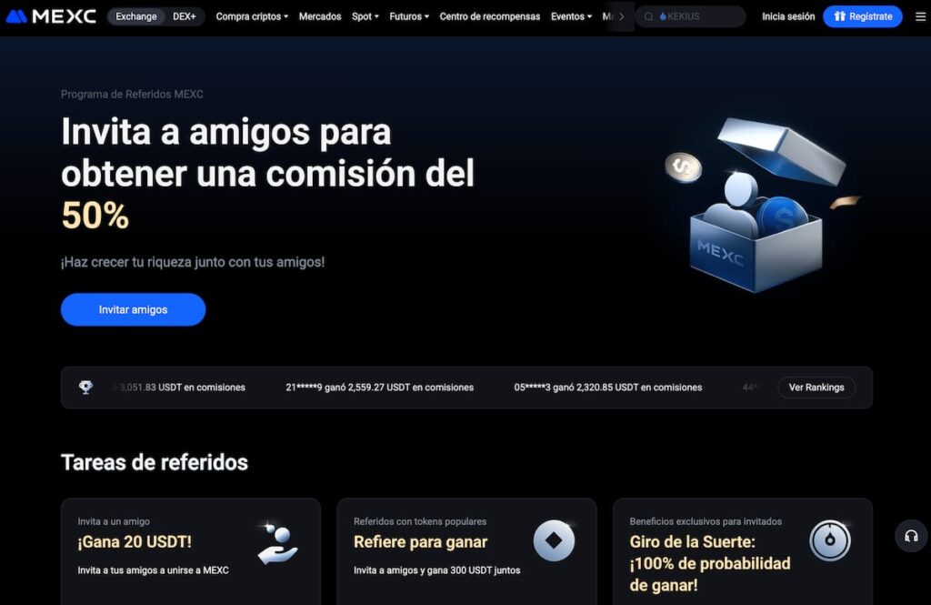 referidos de mexc