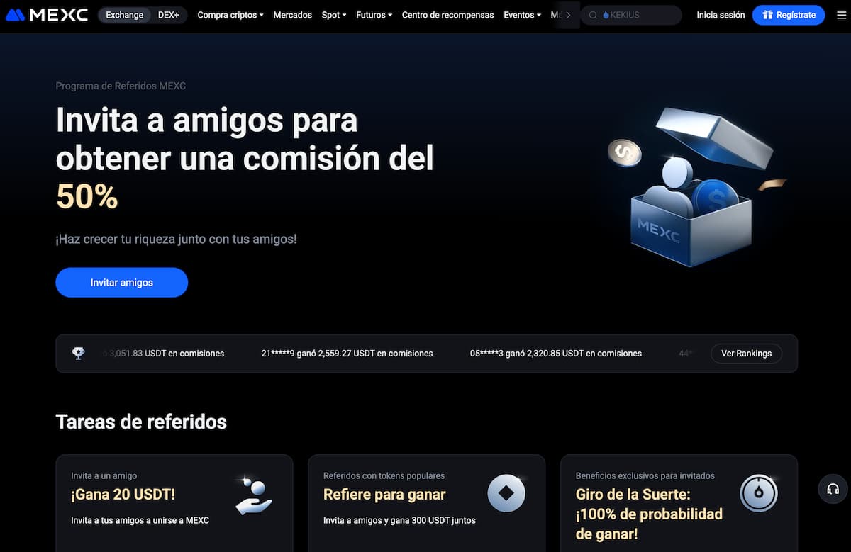futuros de criptomonedas en mexc