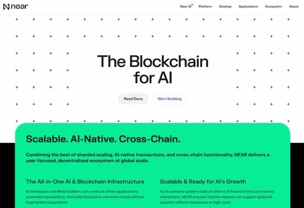 near protocol crypto IA