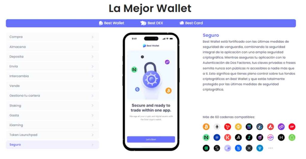 Seguridad Best Wallet