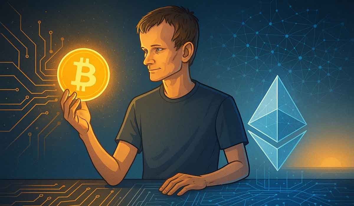 La mejor criptomoneda para comprar ahora que Vitalik Buterin mira hacia Bitcoin