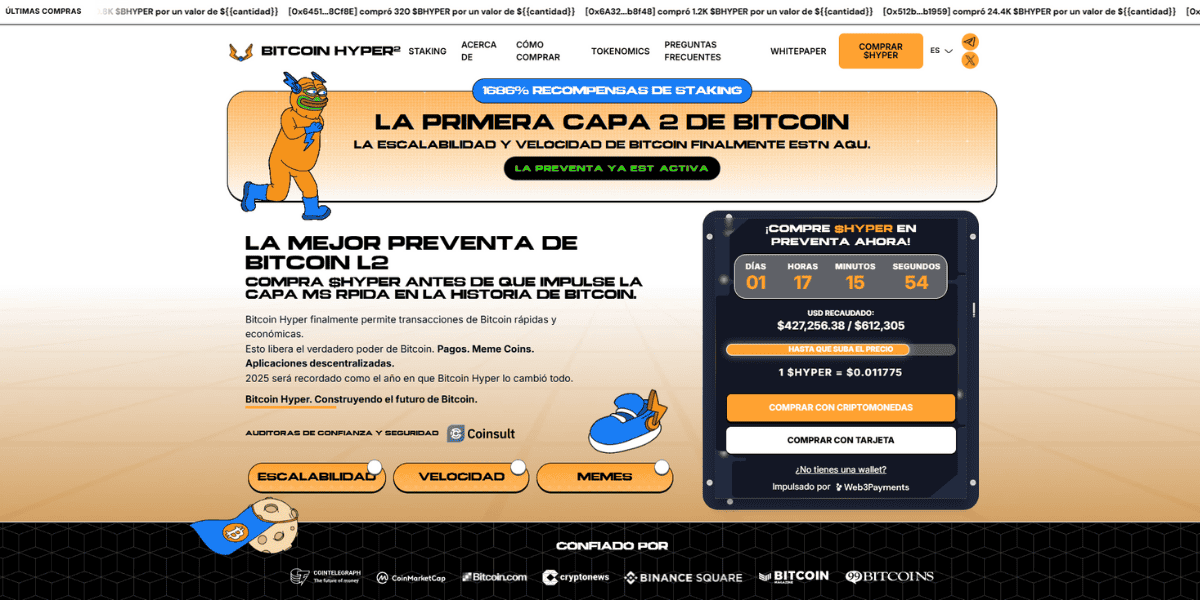 cómo comprar bitcoin hyper página principal