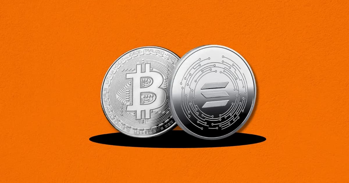 Bitcoin y Solana sufren presiones ante la cautela del mercado