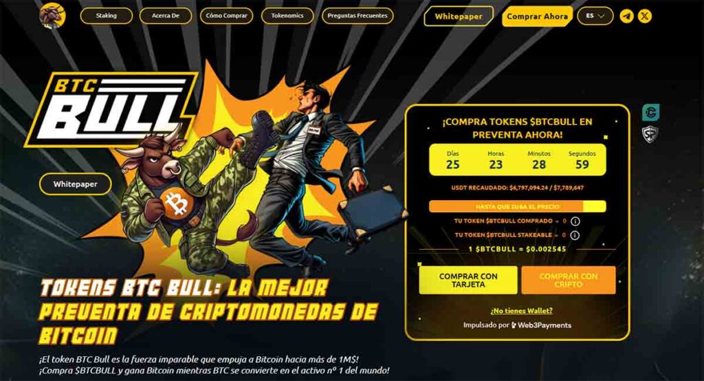 Nueva criptomoneda BTC BULL