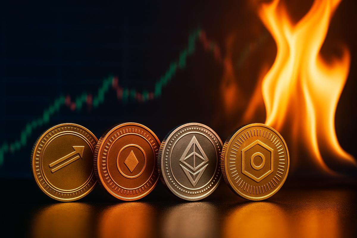 4 criptomonedas para hacer un x 1000 este verano