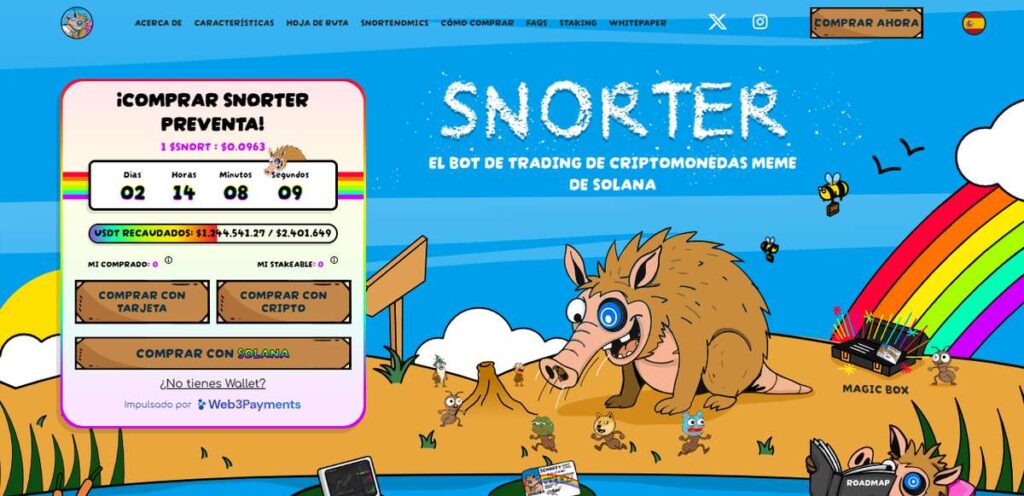 Snorter Token - mejor memecoin del momento
