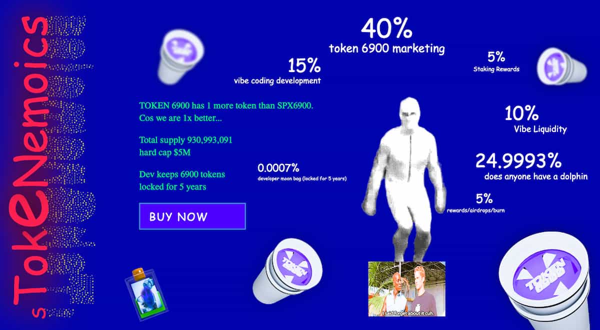 tokenomia token 6900