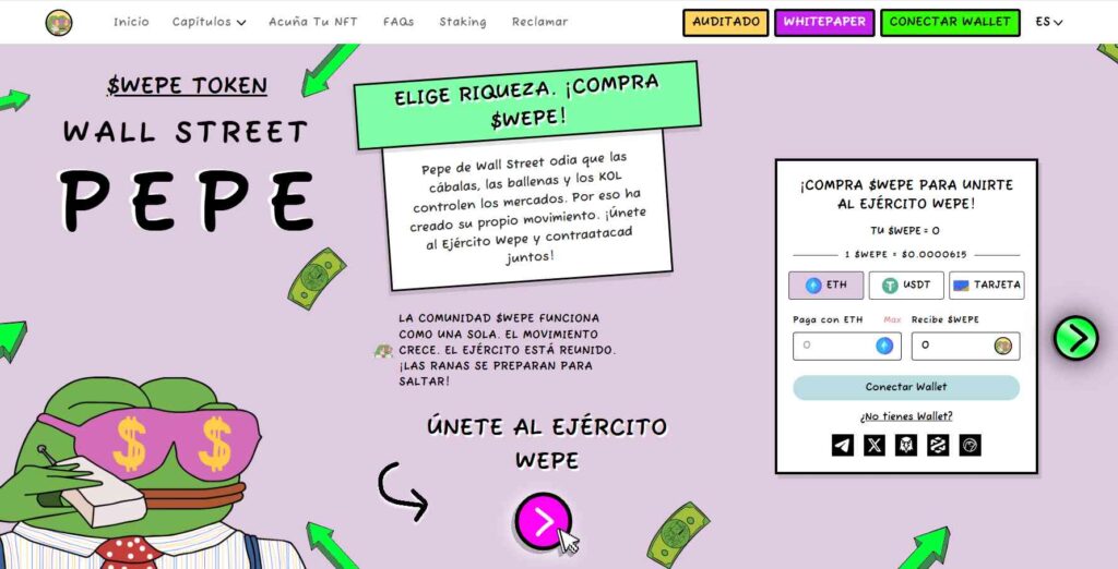 WEPE web oficial