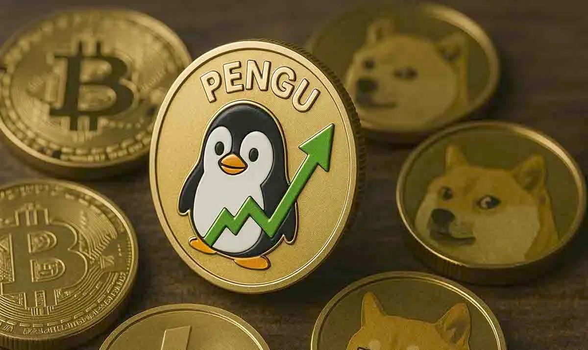 Las mejores monedas meme se disparan mientras Pudgy Penguins aspira a un estatus global
