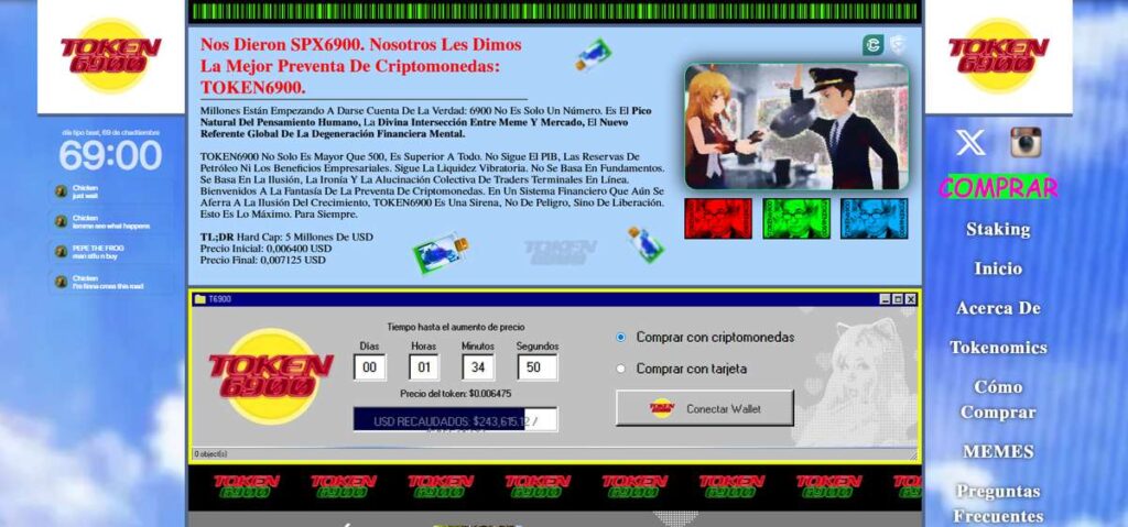 Token6900 - mejor criptomoneda preventa