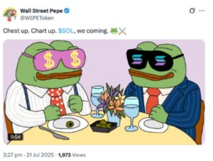 tweet wall street pepe