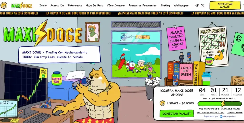 Maxi Doge, una de las monedas que mejor han evolucionado