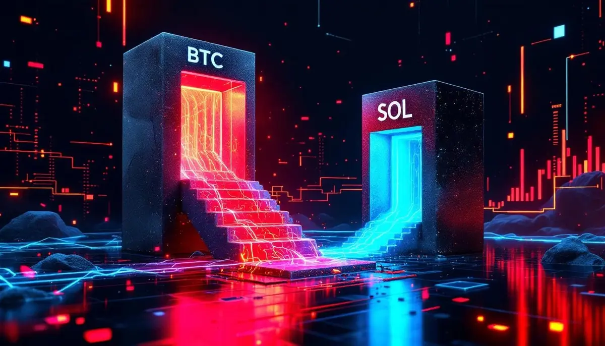 Los ETF de Bitcoin y Ethereum sangran capital; Solana gana