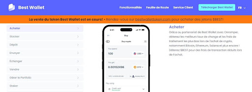 frais meilleur wallet