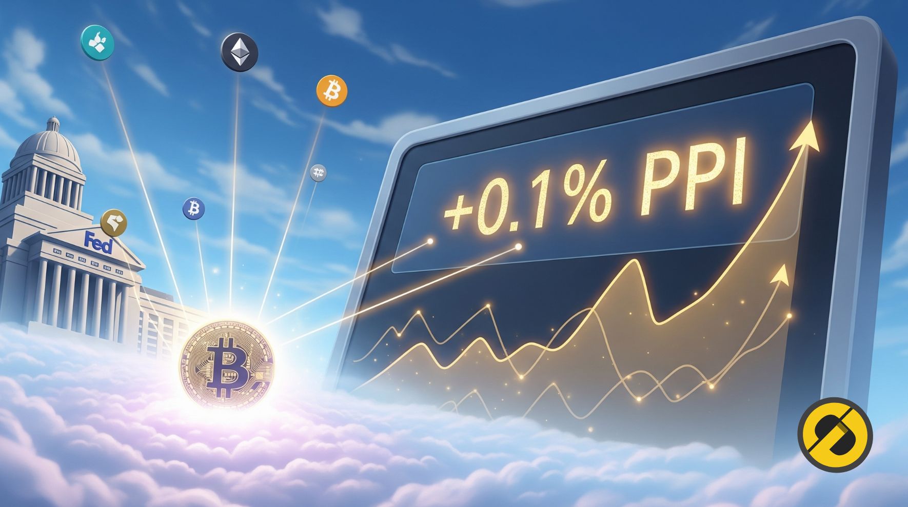 Hausse de 0,1 % du PPI américain : Rallye crypto imminent ?