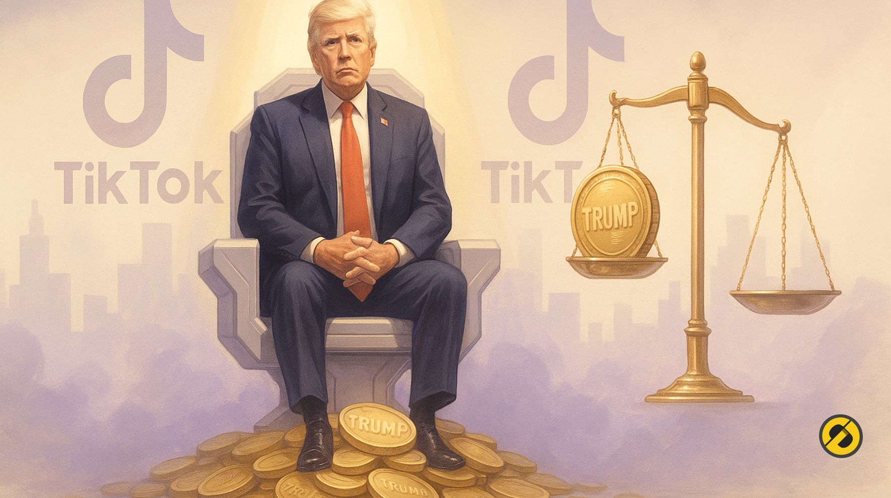 Donald Trump mêlé à un pot-de-vin en memecoins : TikTok dément