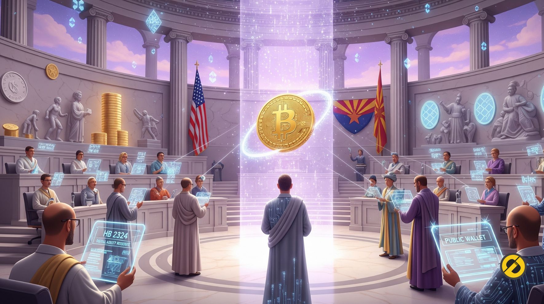 L’Arizona relance une loi crypto : Des BTC saisis pour nourrir les caisses de l’État