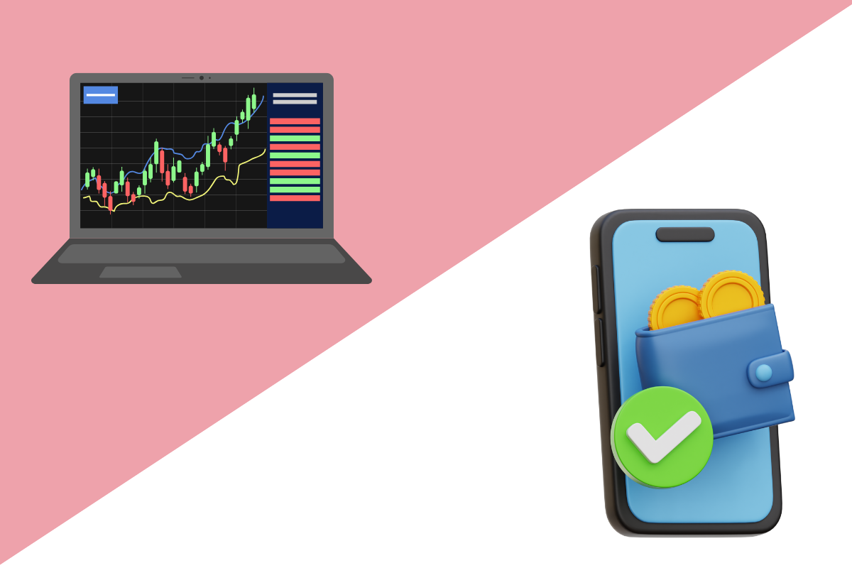 mobile et platforme crypto