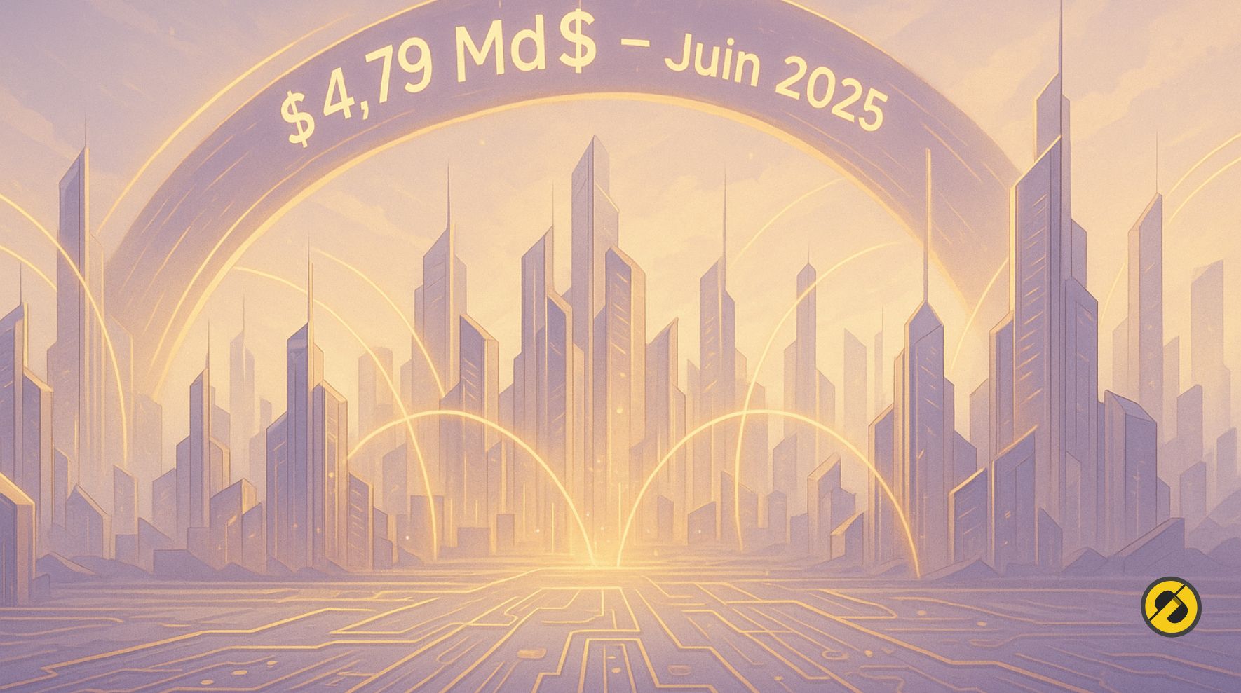 Les levées de fonds crypto battent un record : 4,79 Md$ rien qu’en juin 2025