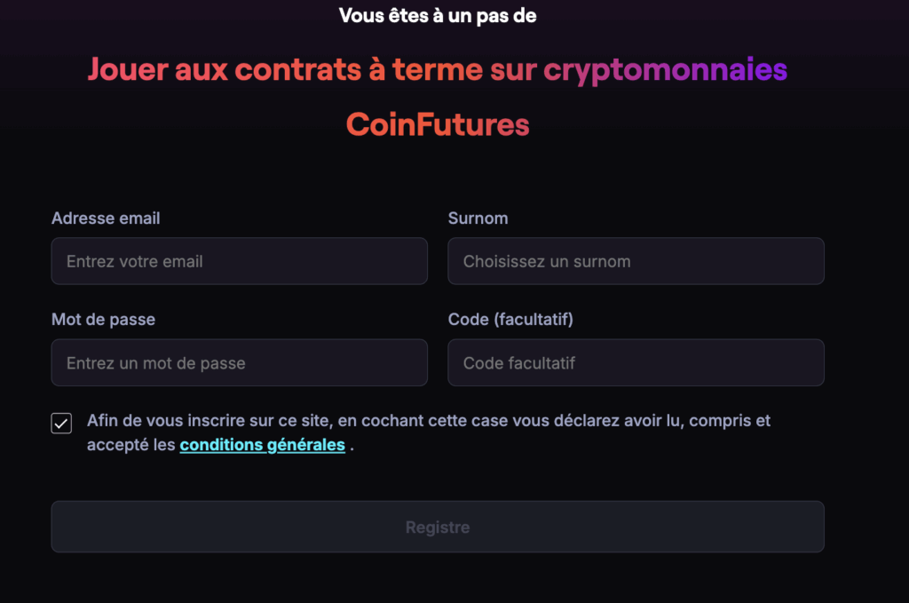 inscription coinfutures