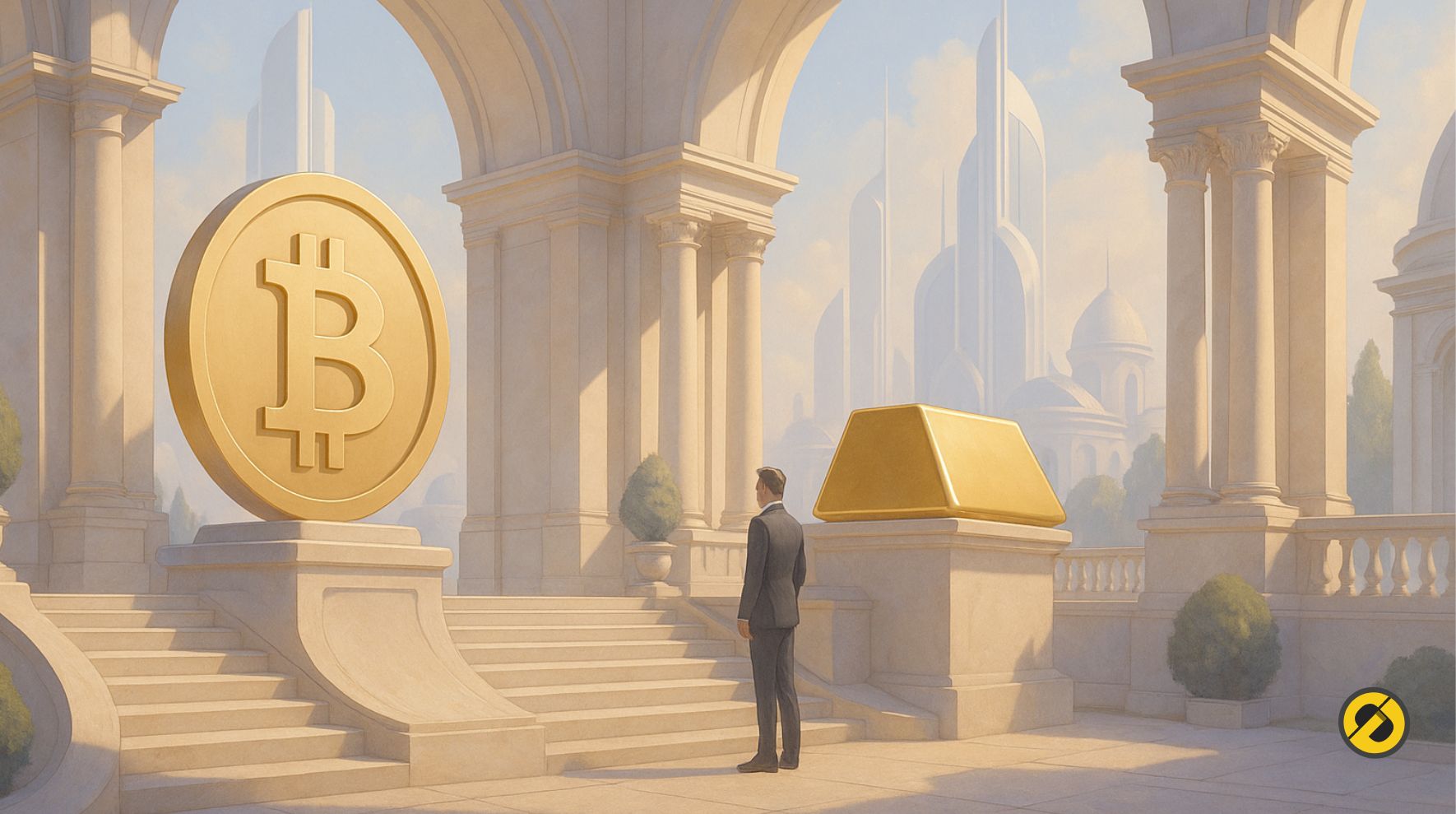 Bitcoin bientôt aussi stable que l’or ? Deutsche Bank prédit une volatilité en baisse