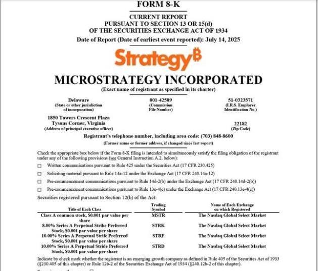 Nouvel achat Bitcoin de Strategy