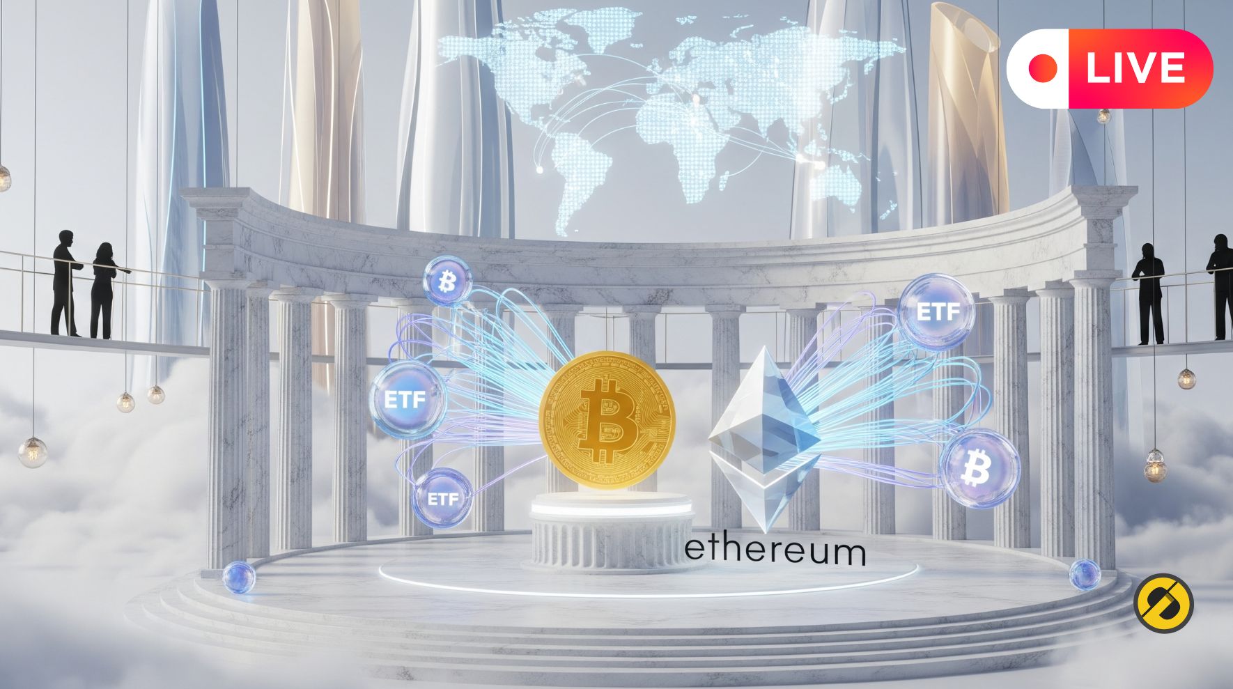 LIVE ACTU du 29/07 – Marché crypto sous tension  Bitcoin stagne, Ethereum résiste, les ETF au centre du jeu