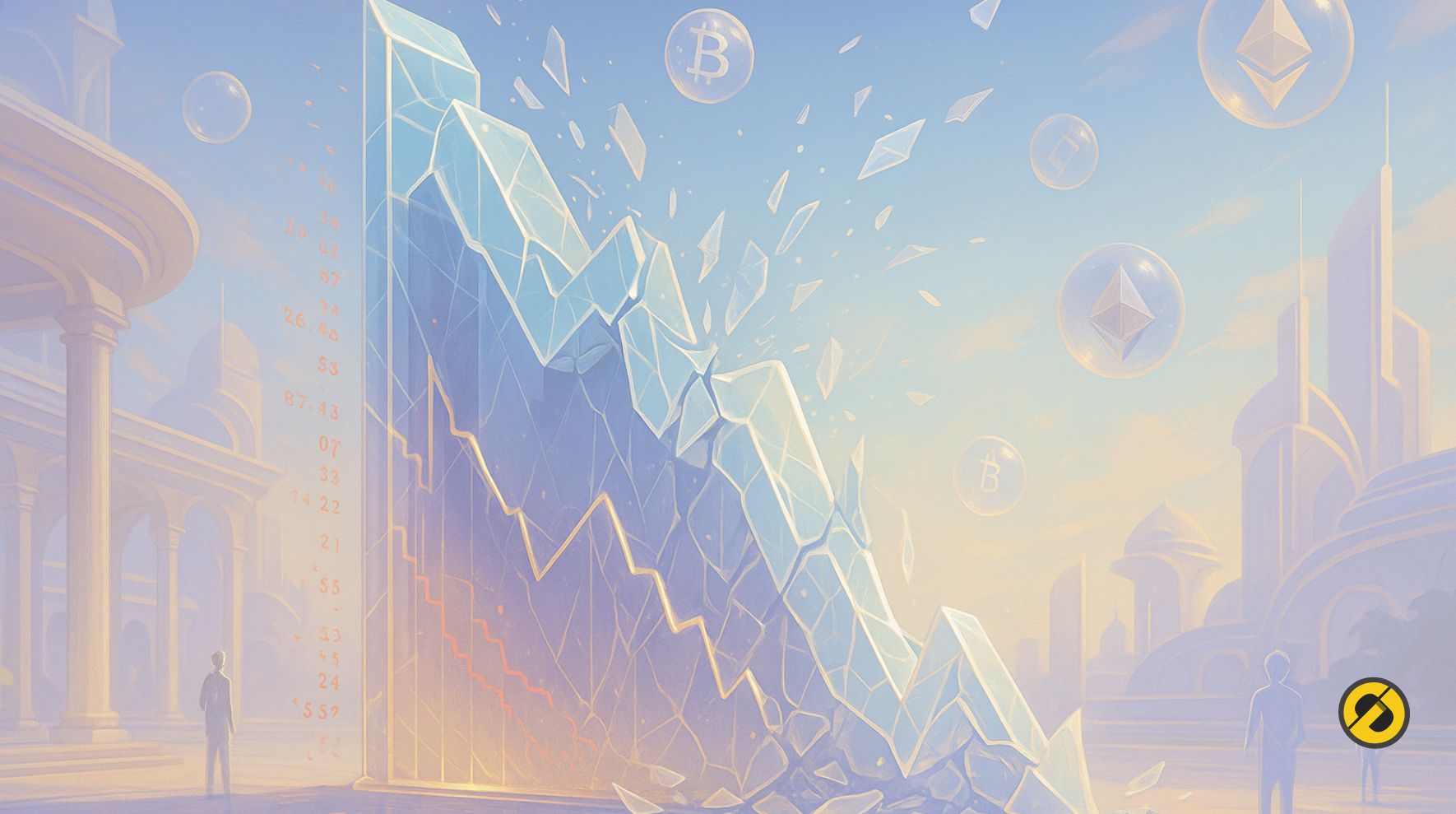 La chute qui terrifie les traders crypto : 9,64 milliards liquidés en 24 h