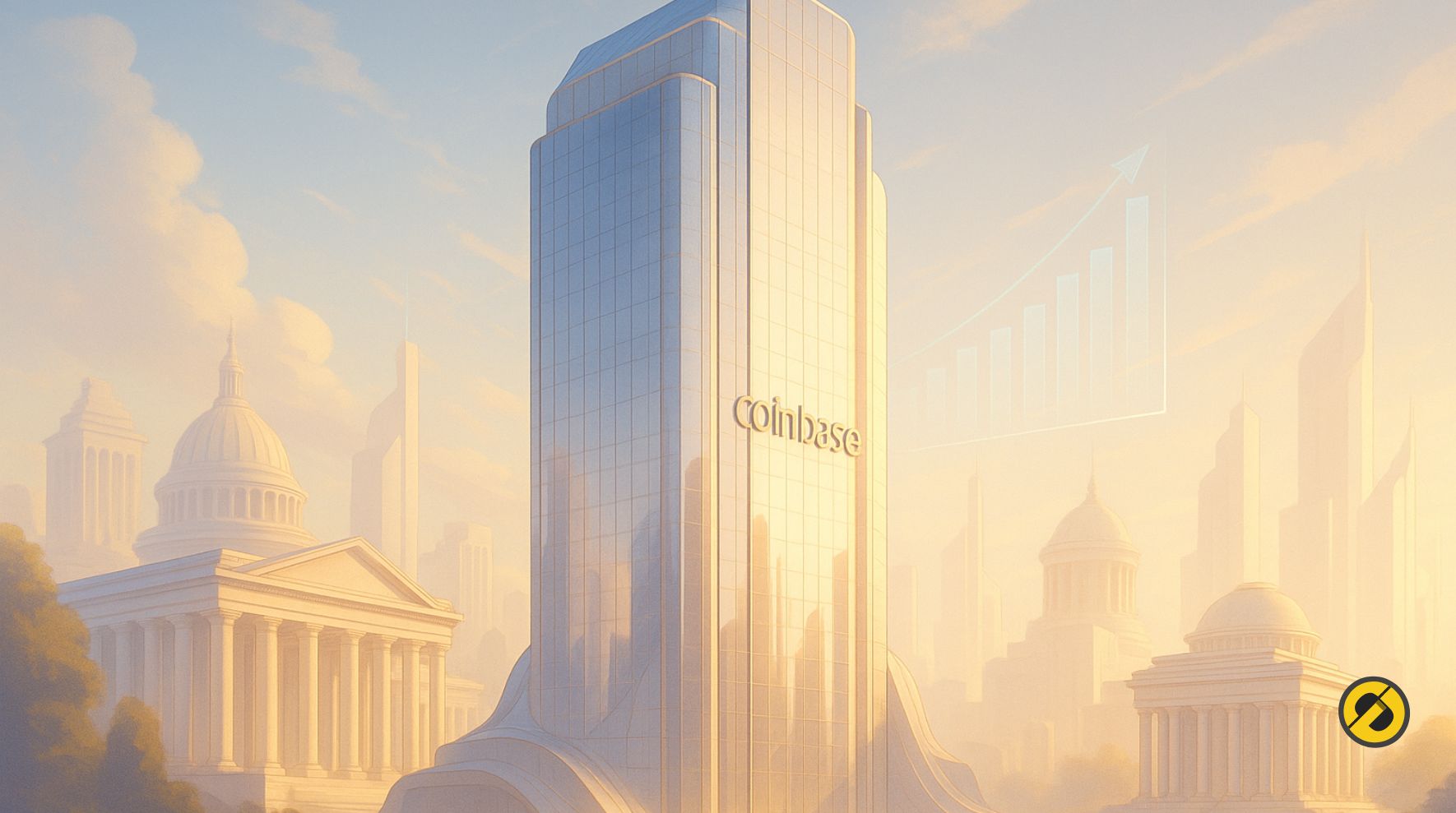 Coinbase atteint un niveau record, boostée par trois lois pro-crypto majeures