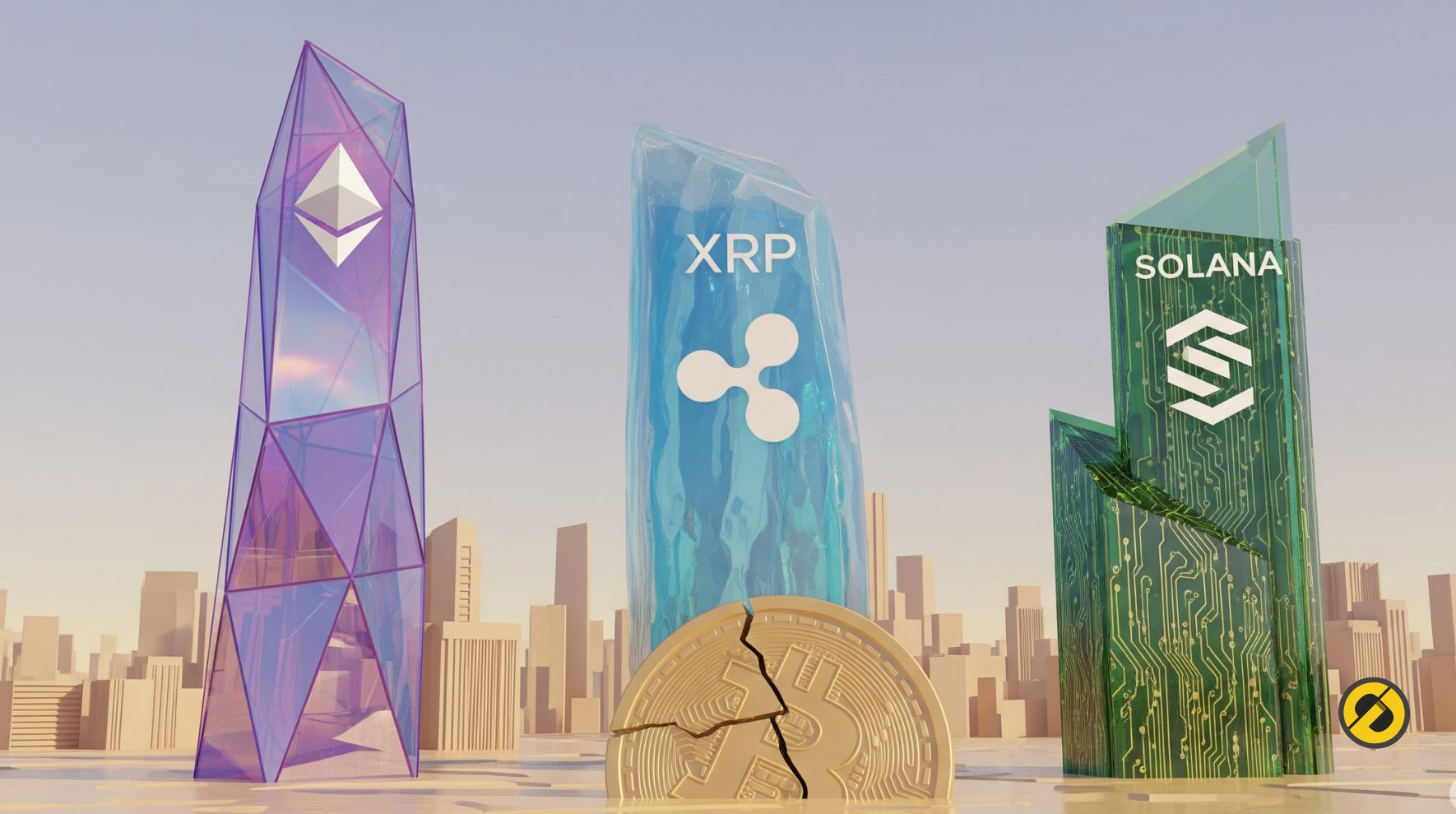 La domination du Bitcoin chute, 3 pépites crypto pourraient faire x100