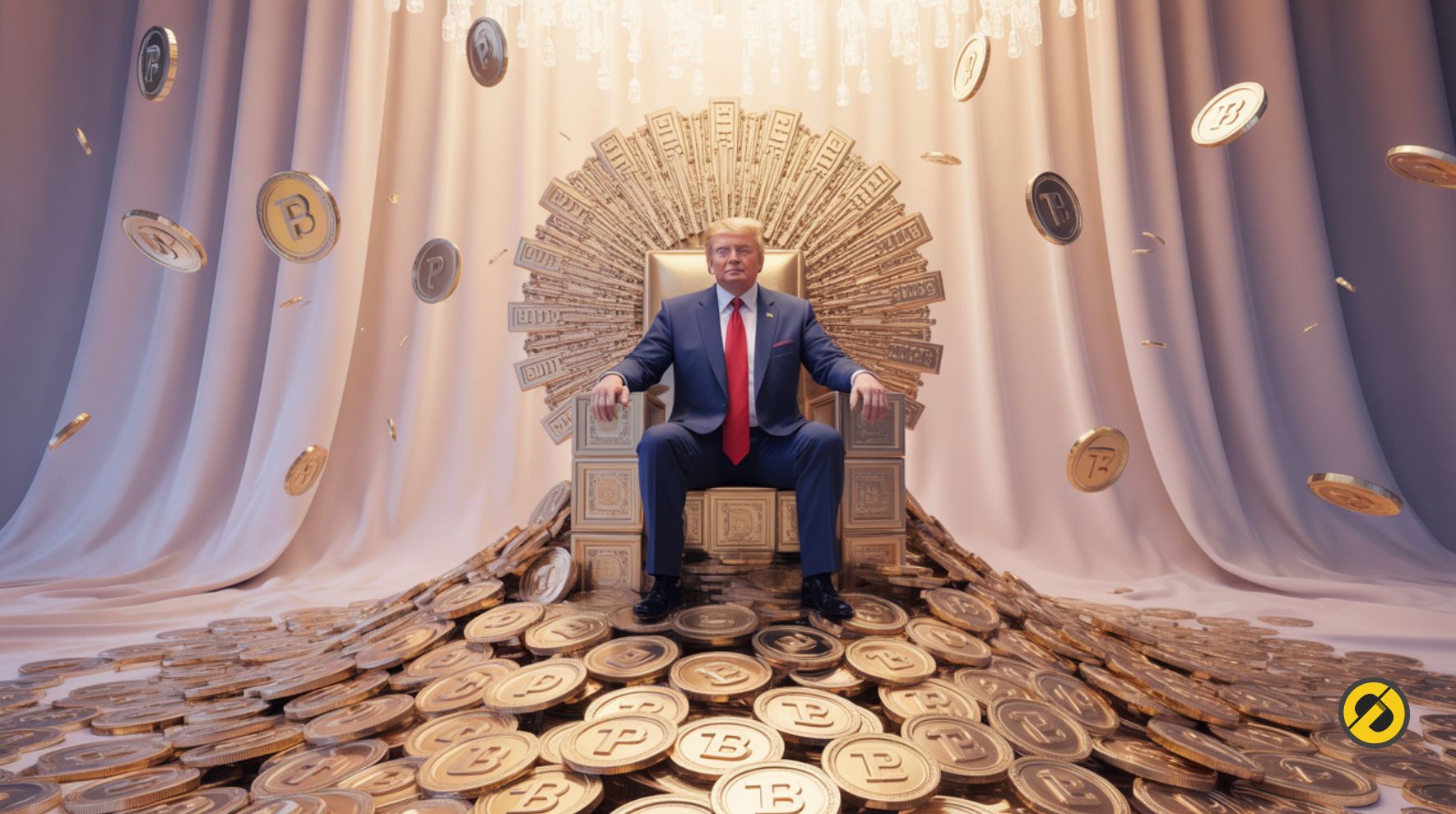 Donald Trump mise sur la crypto et encaisse 620M $ en à peine six mois
